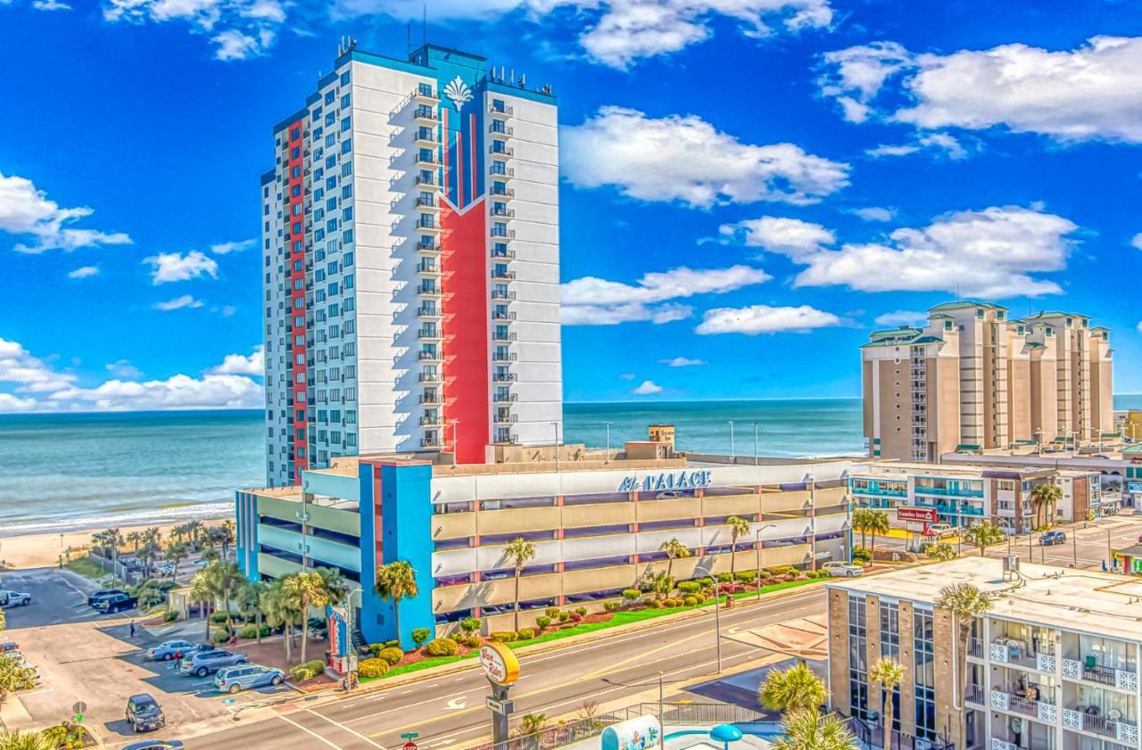 Angled Oceanfront Studio With Incredible Views! Palace Resort 1003 - Sleeps 4 Guests Myrtle Beach Luaran gambar
