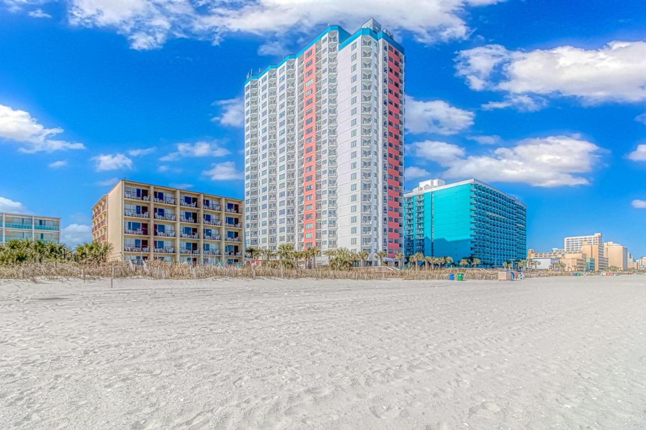 Angled Oceanfront Studio With Incredible Views! Palace Resort 1003 - Sleeps 4 Guests Myrtle Beach Luaran gambar